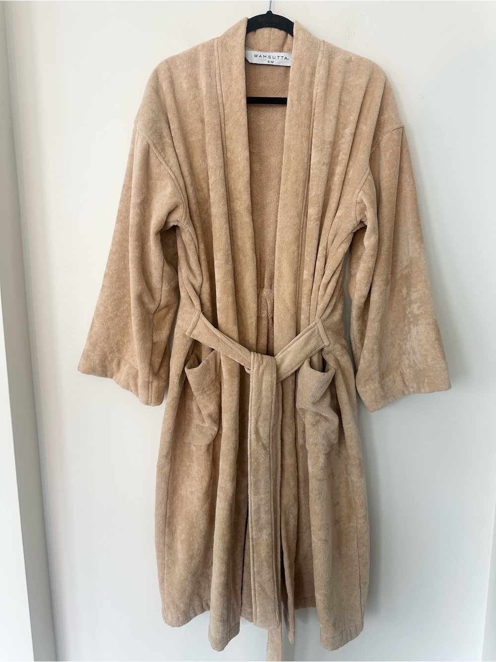 Wamsutta Terry Cloth Tan Robe S/M
